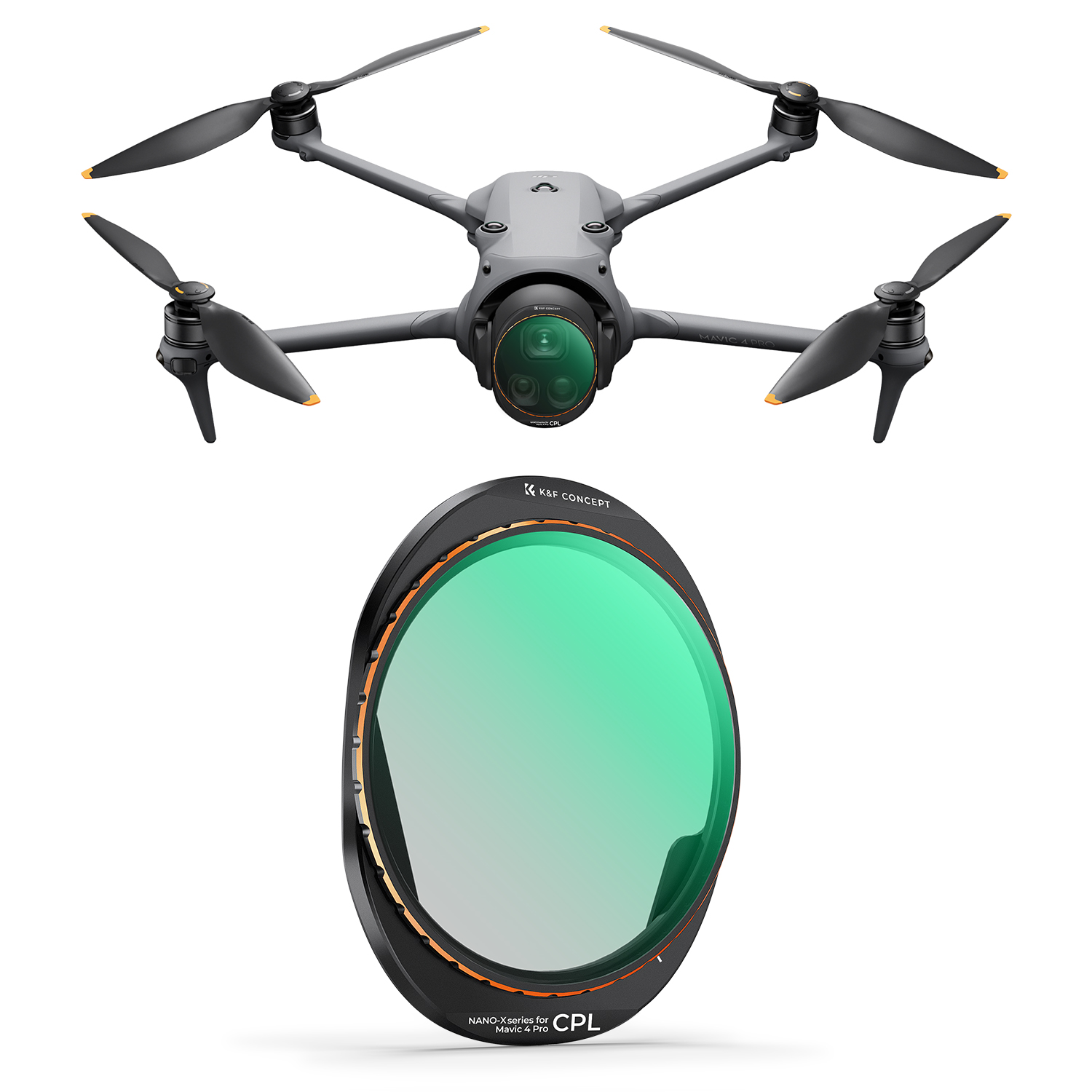 Drone Ndvi - K&F CONCEPT Ulepszony Okrągły Filtr Polaryzacyjny