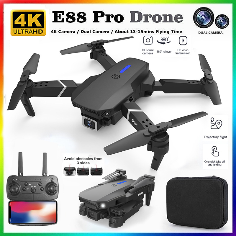 Drone Multispectral - 2026 NOWY E88 Profesjonalny Dron RC