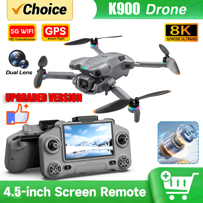 Drone Multispectral - Nowy dron GPS K900 MAX z