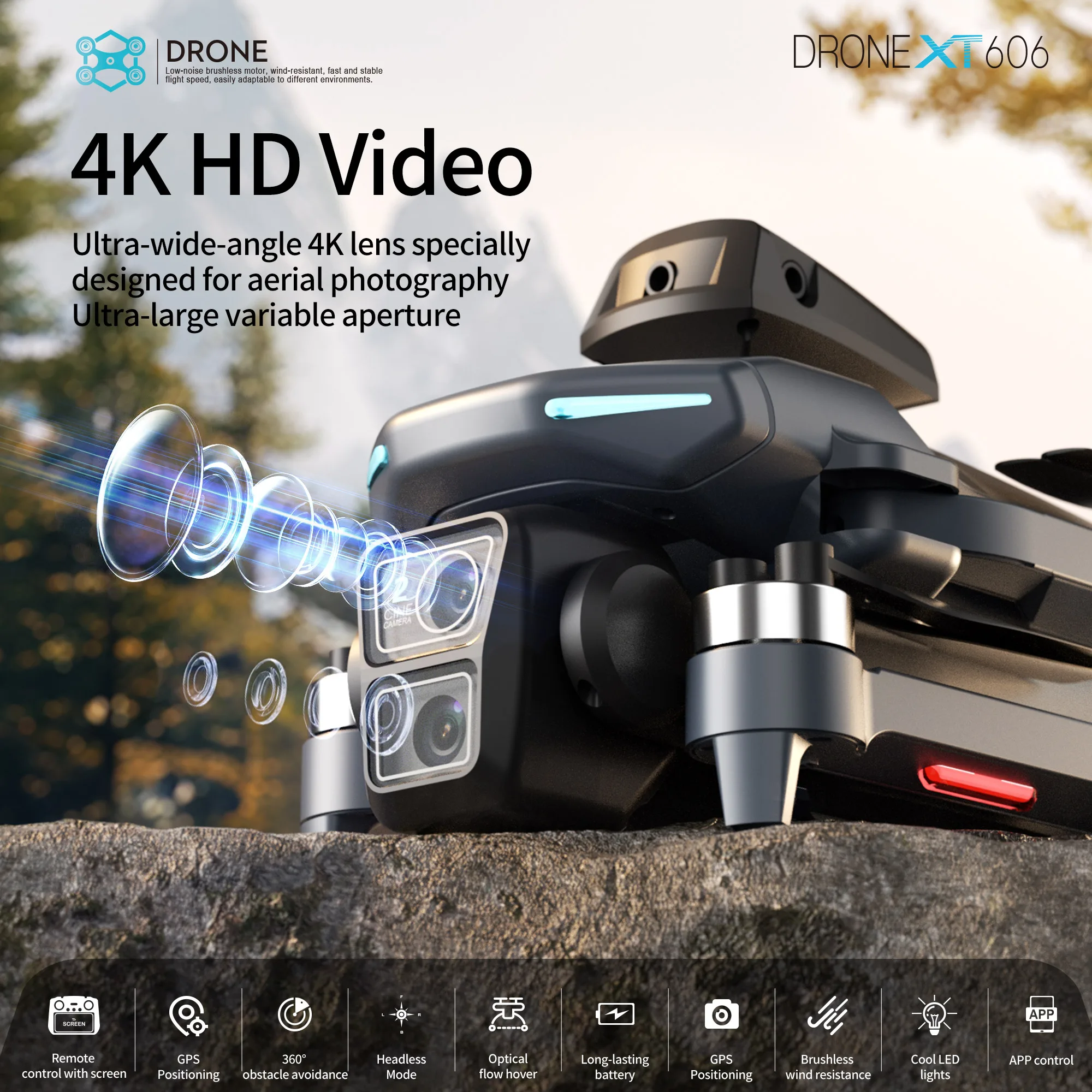 Profesjonalny dron Lenovo XT60 – Drone Multispectral recenzja i cena