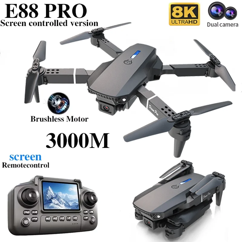 Profesjonalny dron E88 PRO z e – Drone Cinematic recenzja i cena