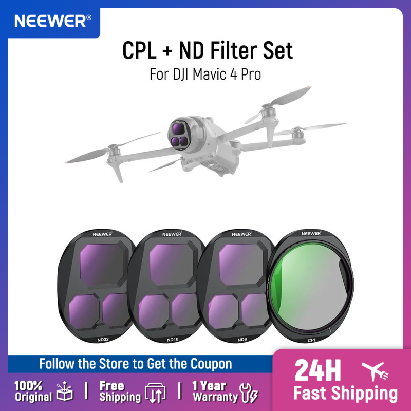 Zestaw filtrów NEEWER CPL + ND – Drone Ndvi recenzja i cena