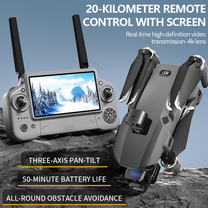 Nowy dron z podwójną kamerą 8K – Drone Cinematic recenzja i cena