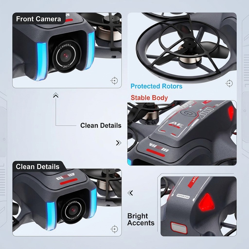 Nowy dron AE21 GPS z kamerą 8K – Drone Multispectral recenzja i cena