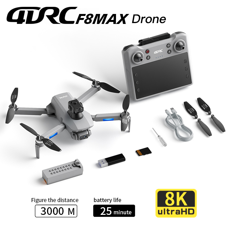 Dron F8 MAX GPS Profesjonalny  – Drone Photogrammetry recenzja i cena
