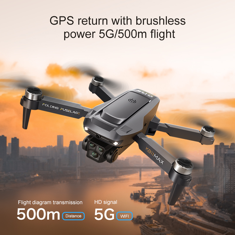 Dron K811MAX Quadcopter: Bezsz – Drone Mapping recenzja i cena
