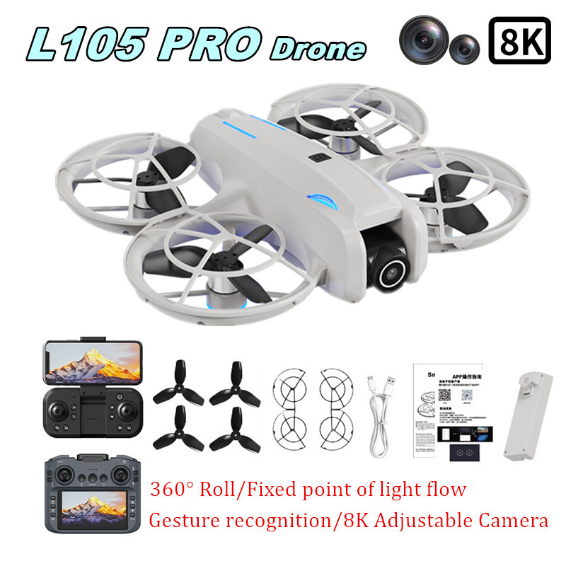 Dron L105 PRO Duel z obiektywe – Drone Cinematic recenzja i cena